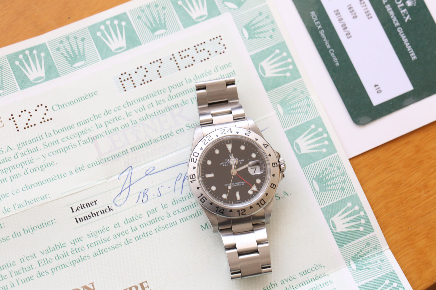 Rolex Explorer 16570 only SWISS Rare dial