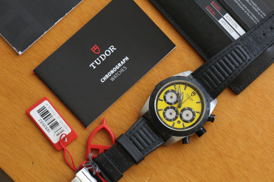 Tudor 42010N Yellow dial