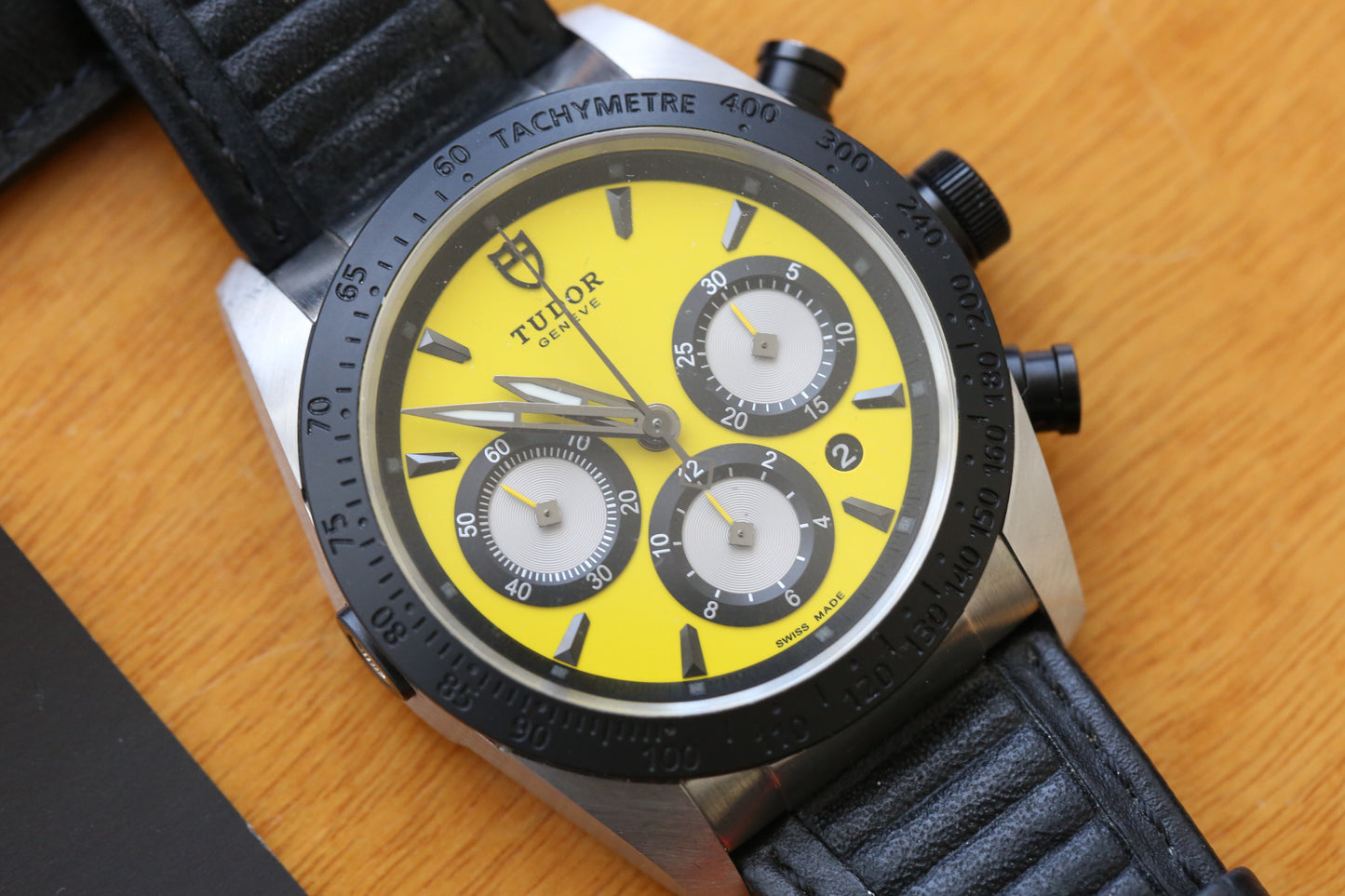 Tudor 42010N Yellow dial