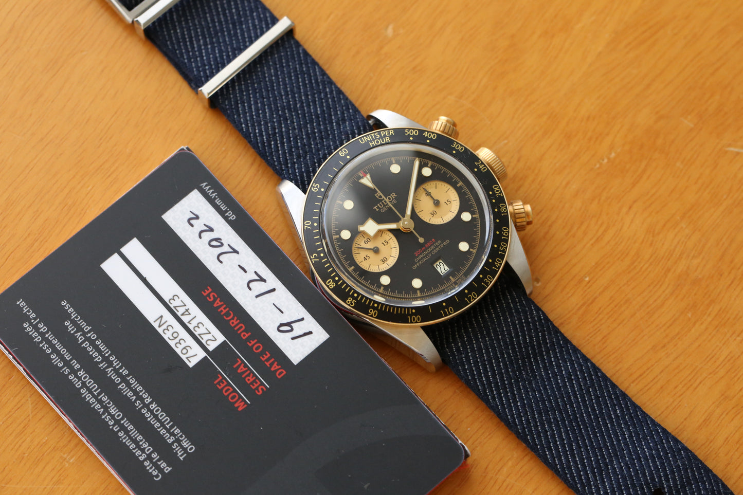 Tudor chrono BlackBay 79363