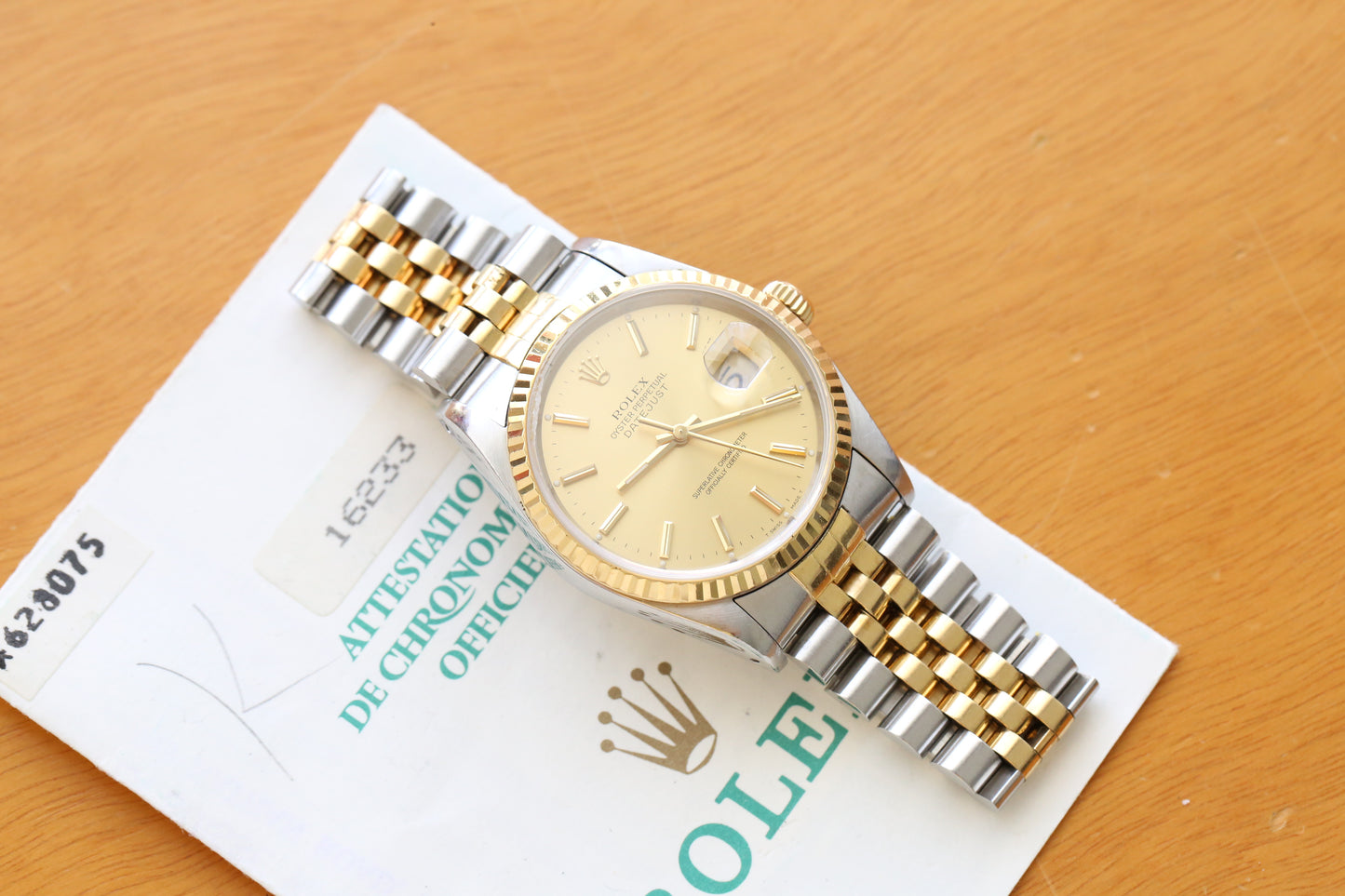 Rolex datejust 16233