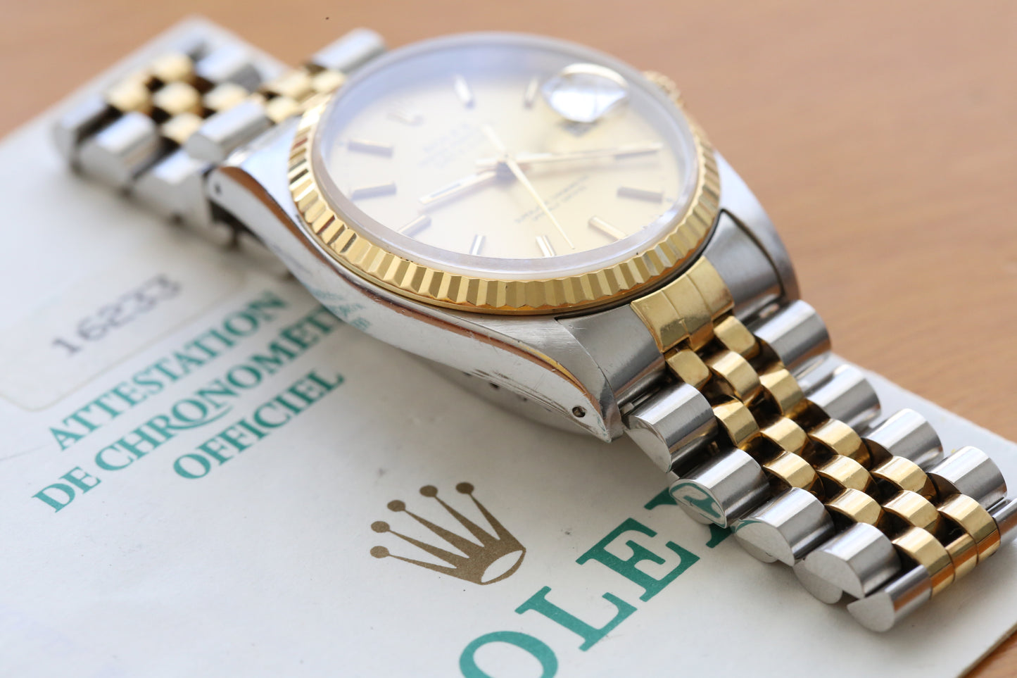 Rolex datejust 16233