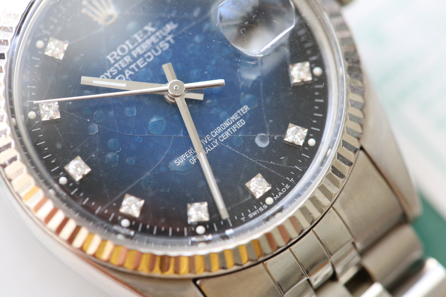 Rolex datejust 16014 quick set