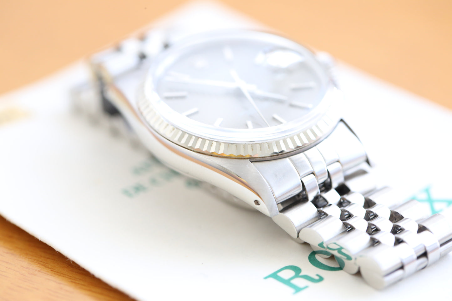 Rolex datejust 16014 quick set
