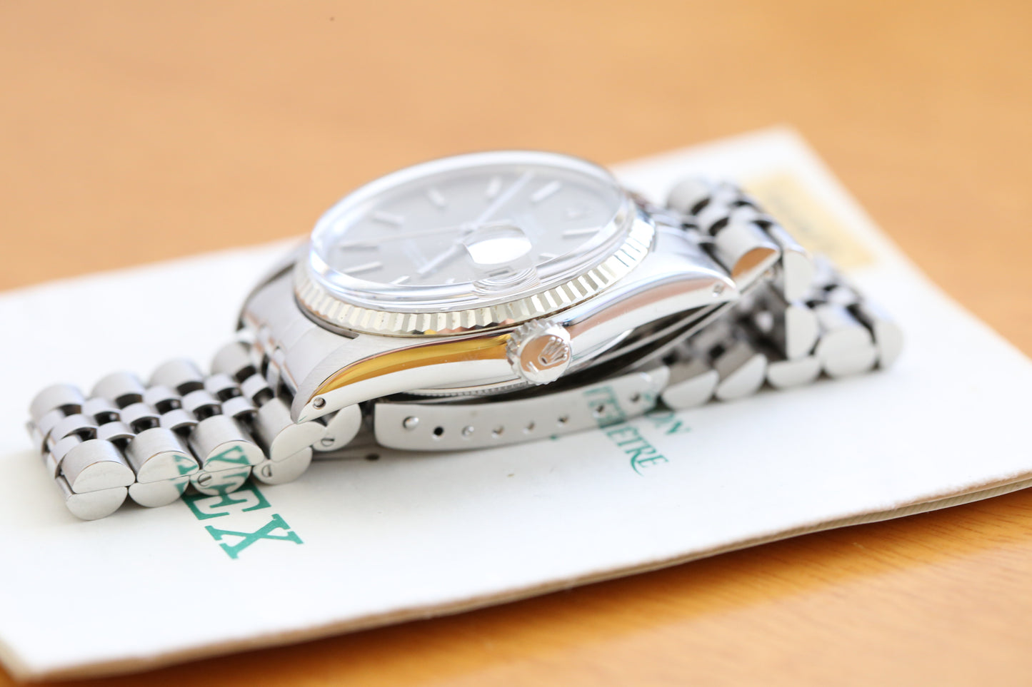 Rolex datejust 16014 quick set