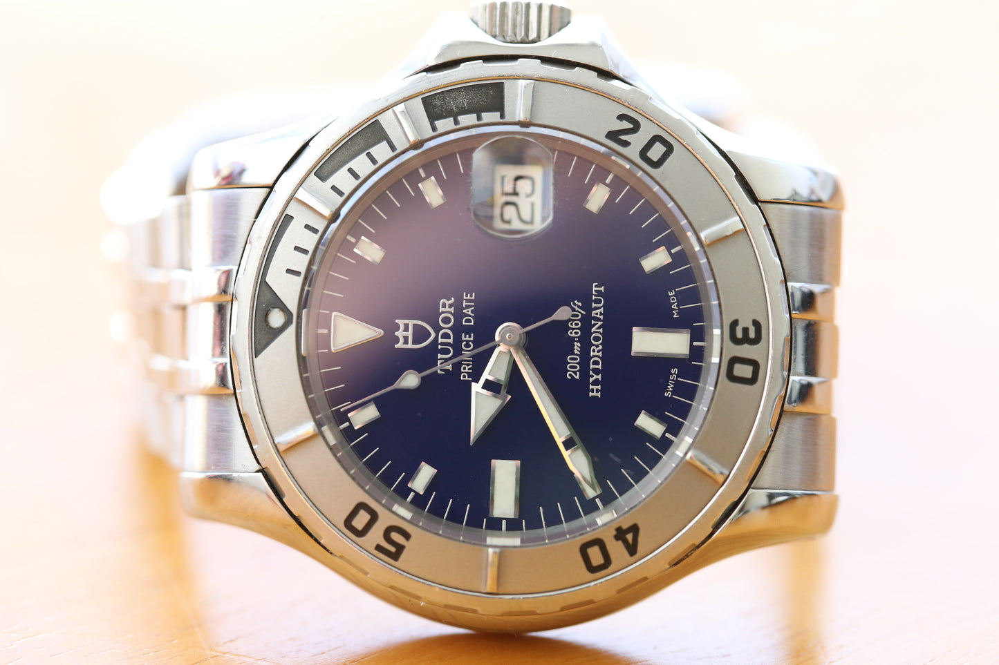 Tudor Hydronaut 89190 blue dial rare
