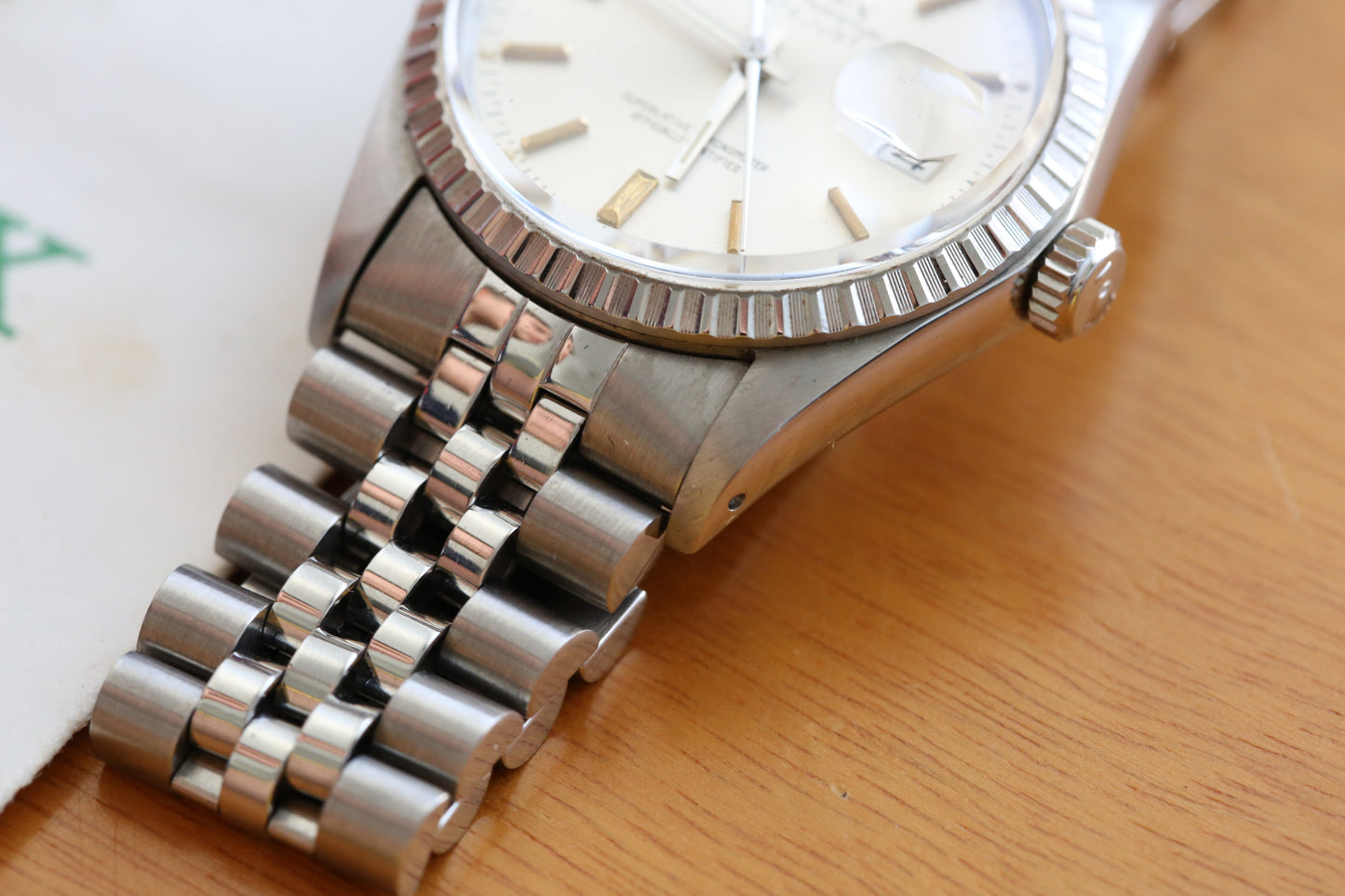Rolex datejust 16030 quick set