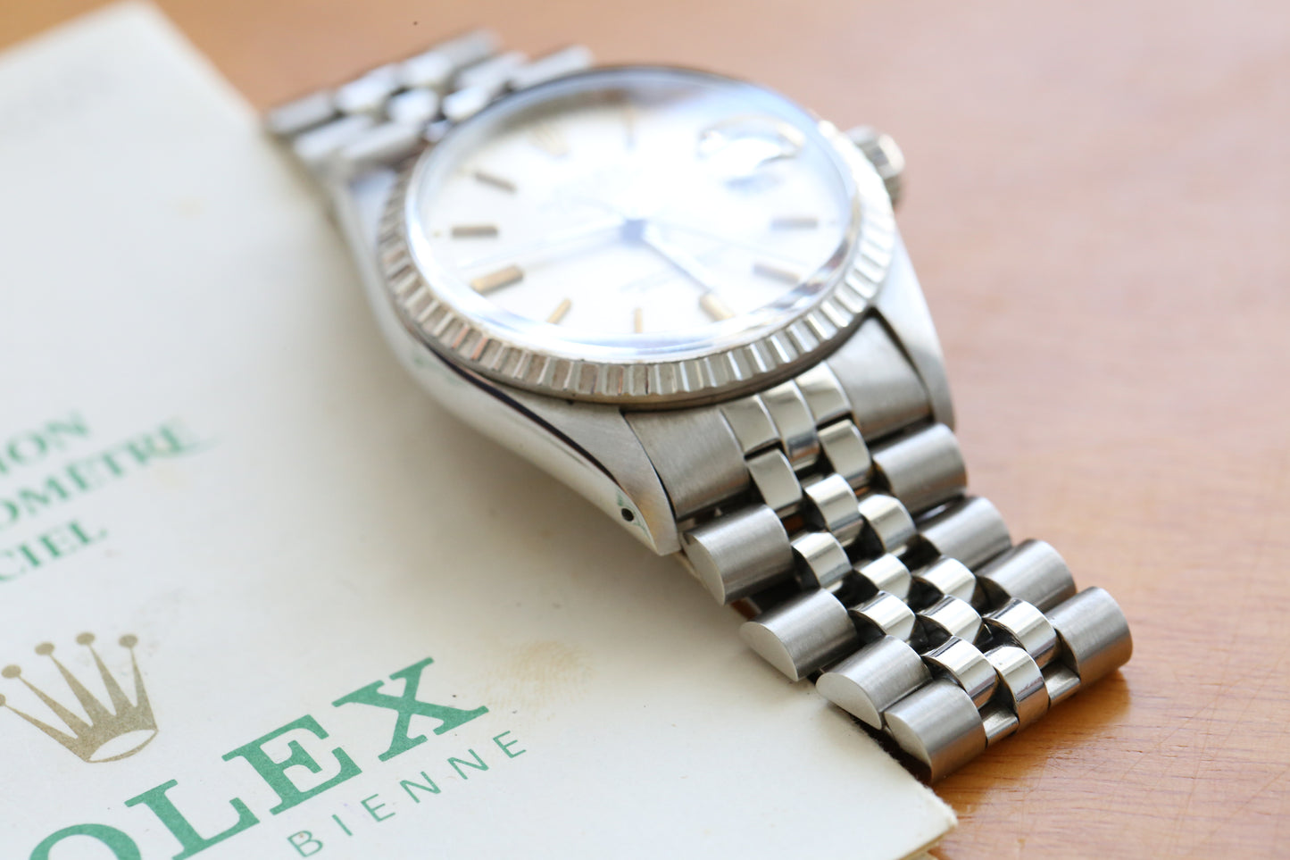 Rolex datejust 16030 quick set