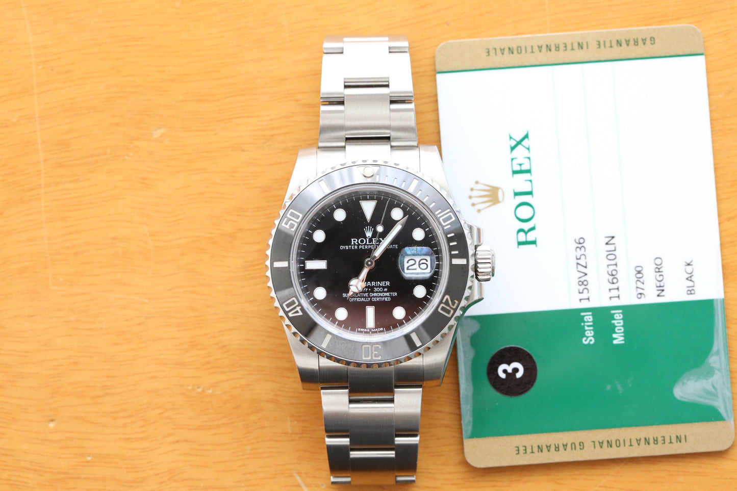 Rolex 116610LN Submariner