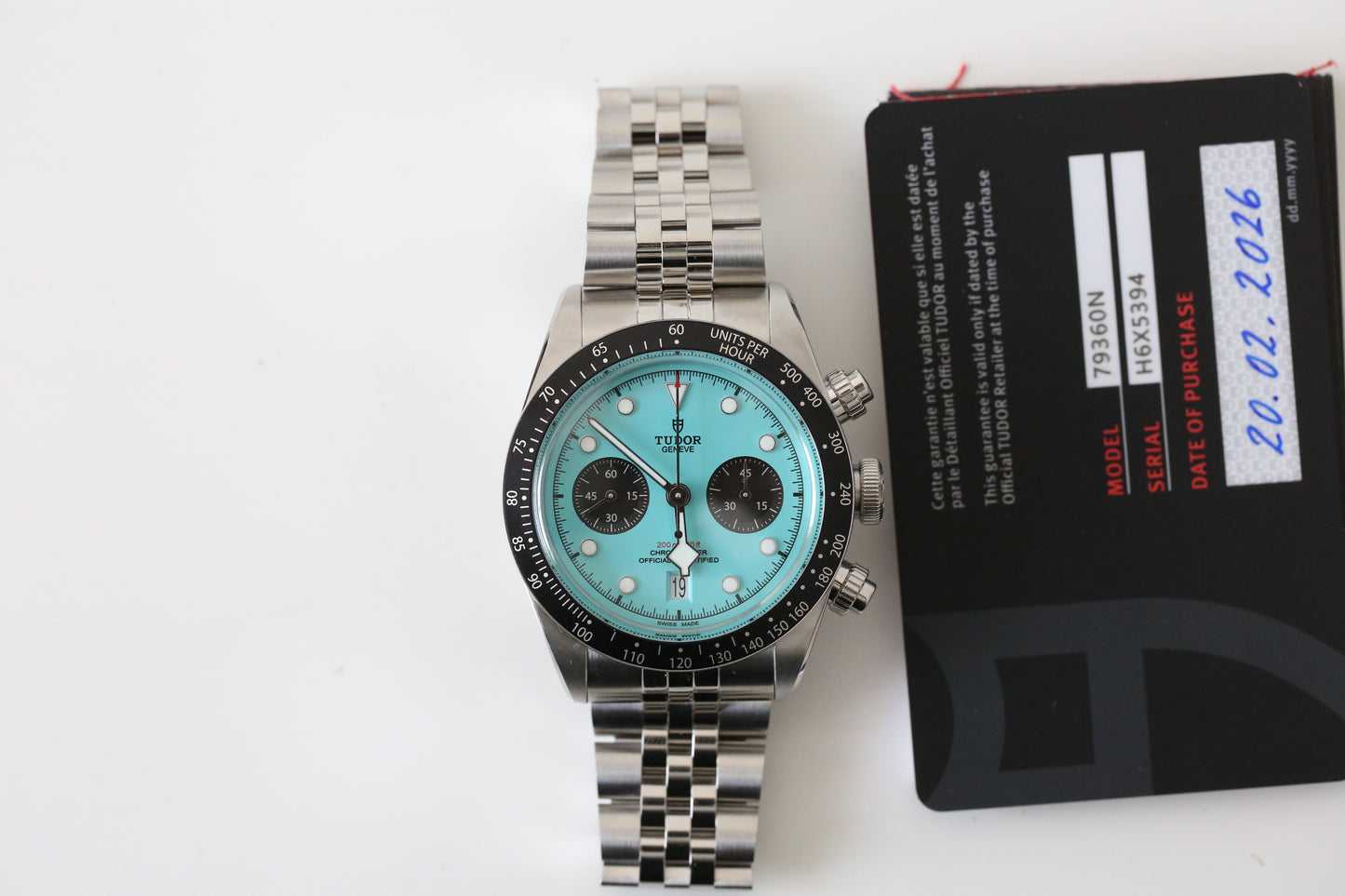 TUDOR BlackBay Chrono 79360 Tiffany