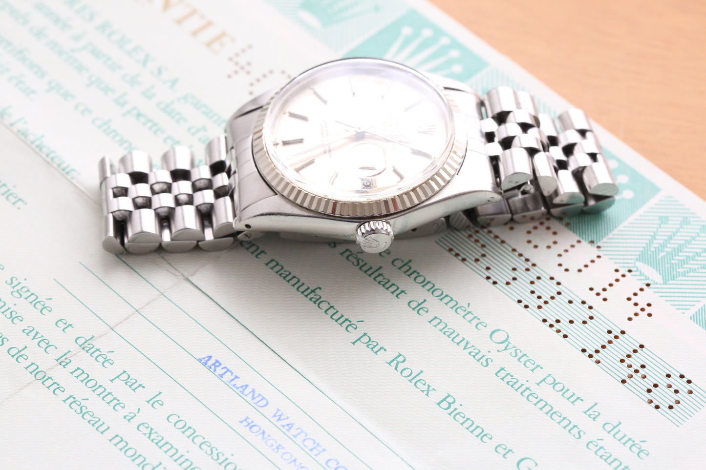 Rolex datejust 16014 quick set