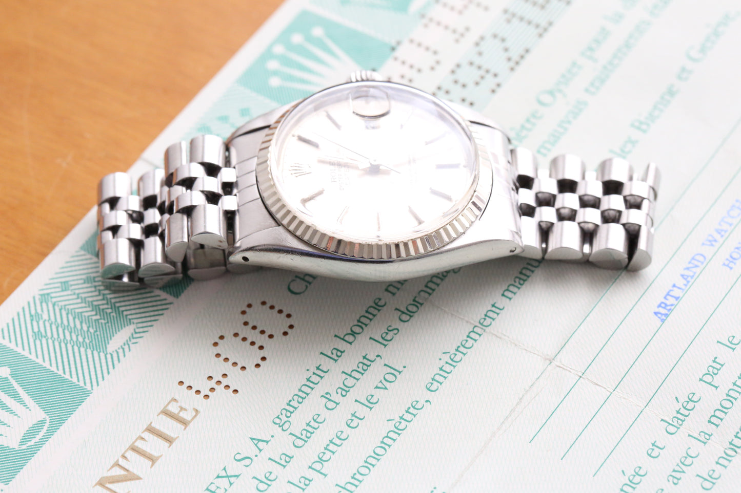 Rolex datejust 16014 quick set