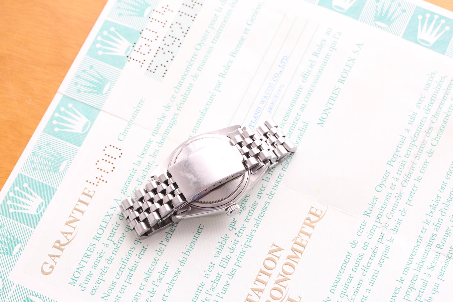 Rolex datejust 16014 quick set
