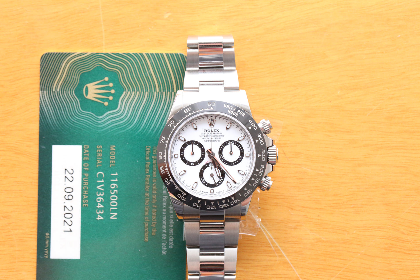 Rolex 116500 Daytona White