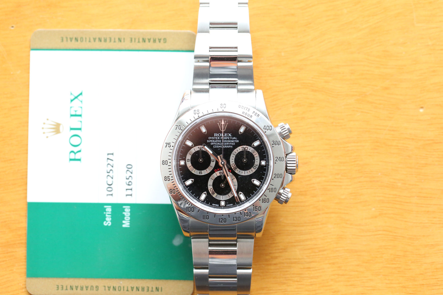 Rolex 116520 DAYTONA CHROMALIGHT