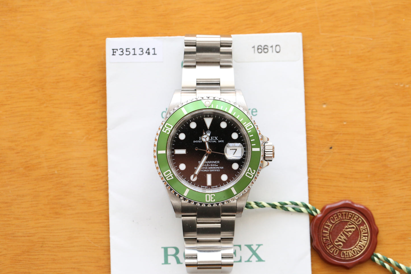 Rolex Submariner 16610LV FAT FOUR