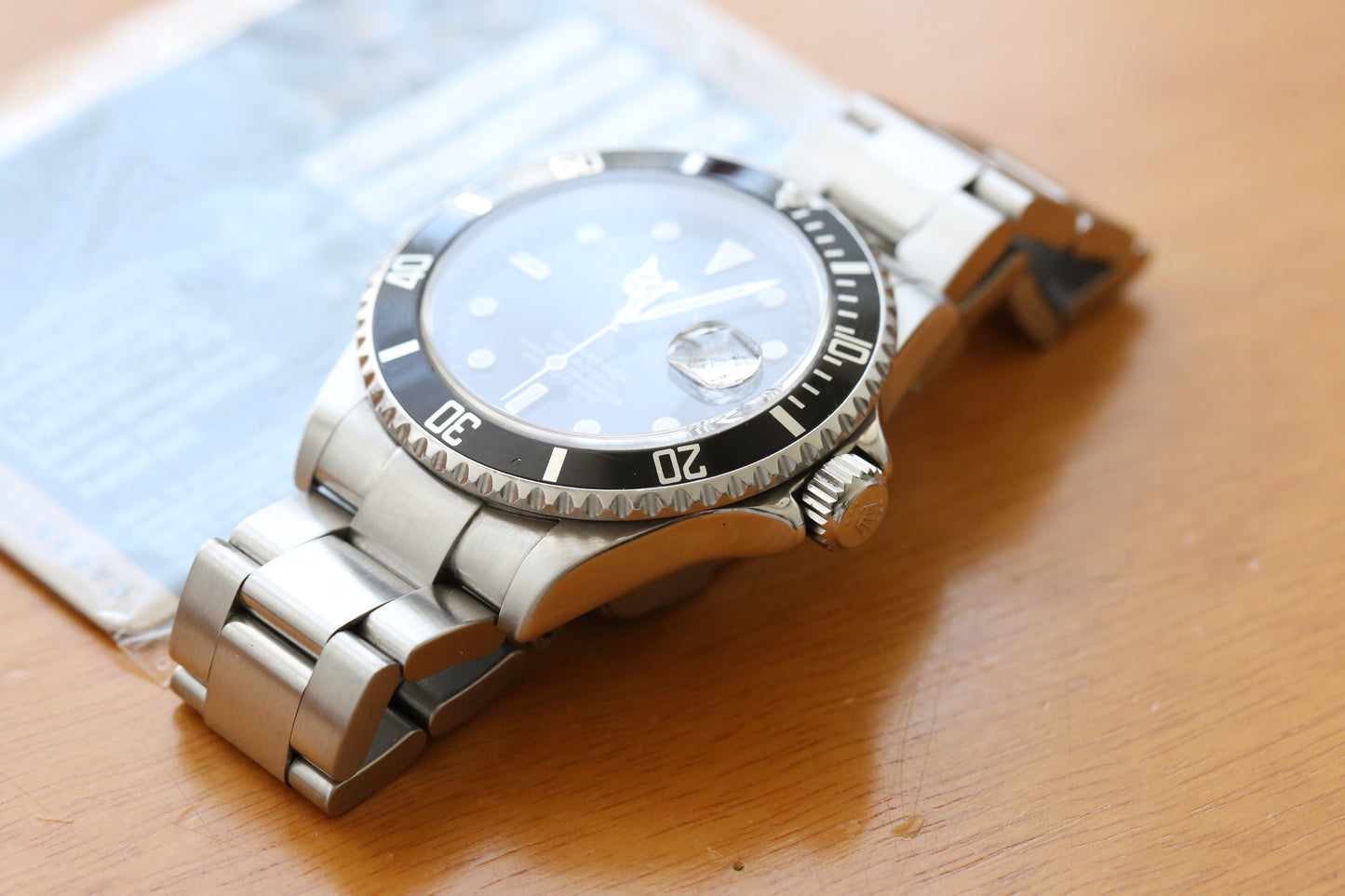 Rolex Submariner 16610 card
