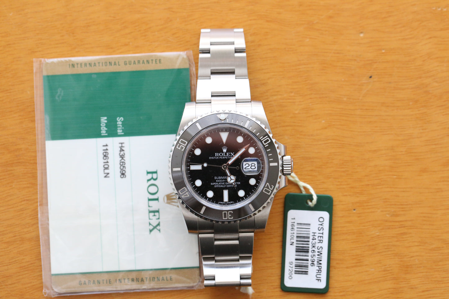 Rolex 116610LN Submariner