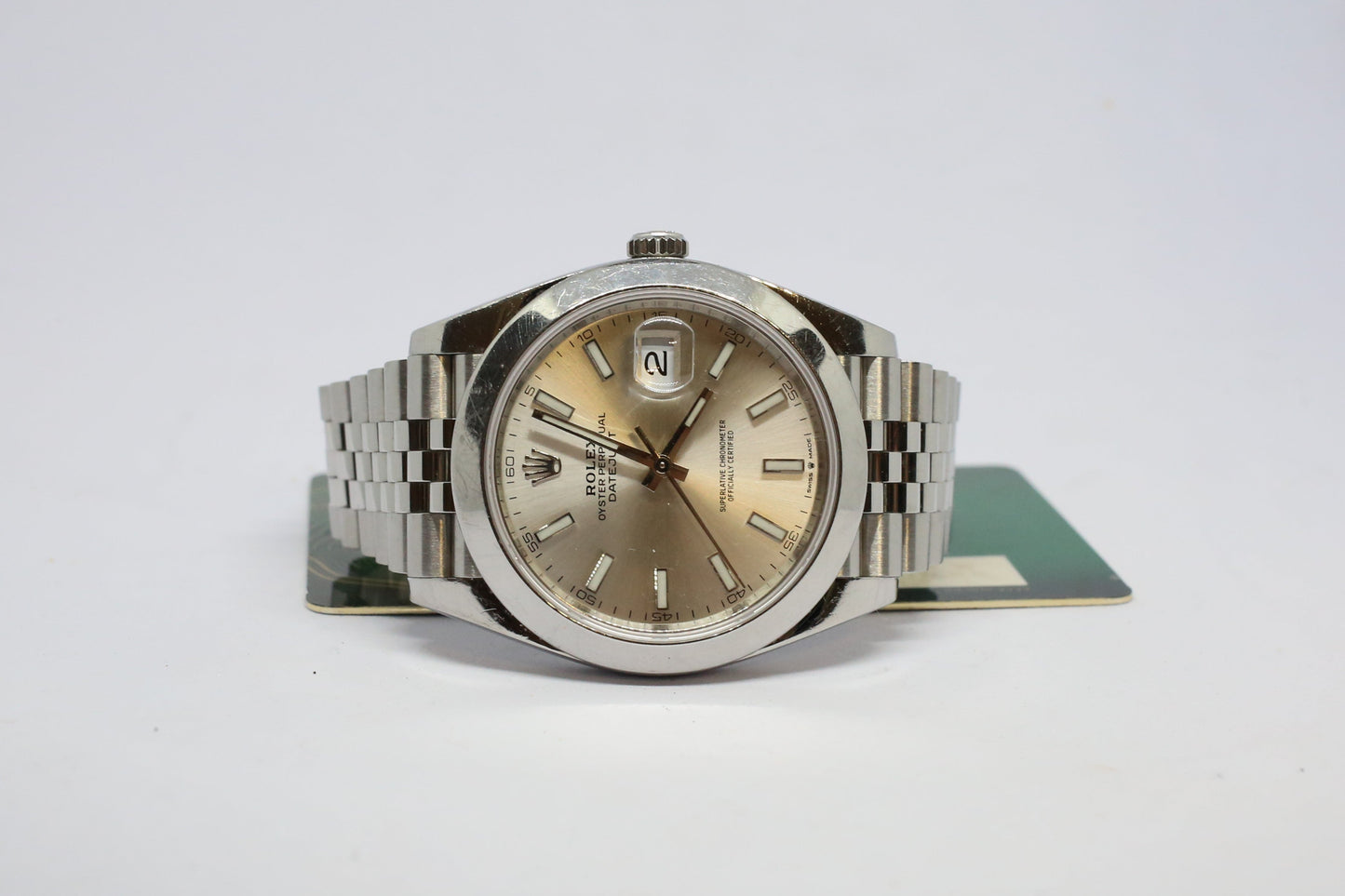 Rolex Datejust 126300 gray dial 2020
