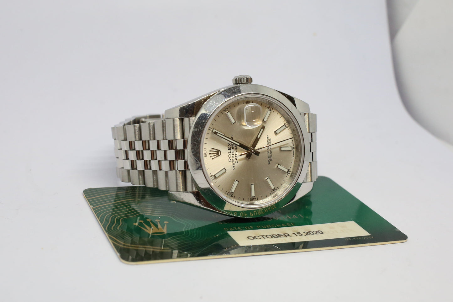 Rolex Datejust 126300 gray dial 2020