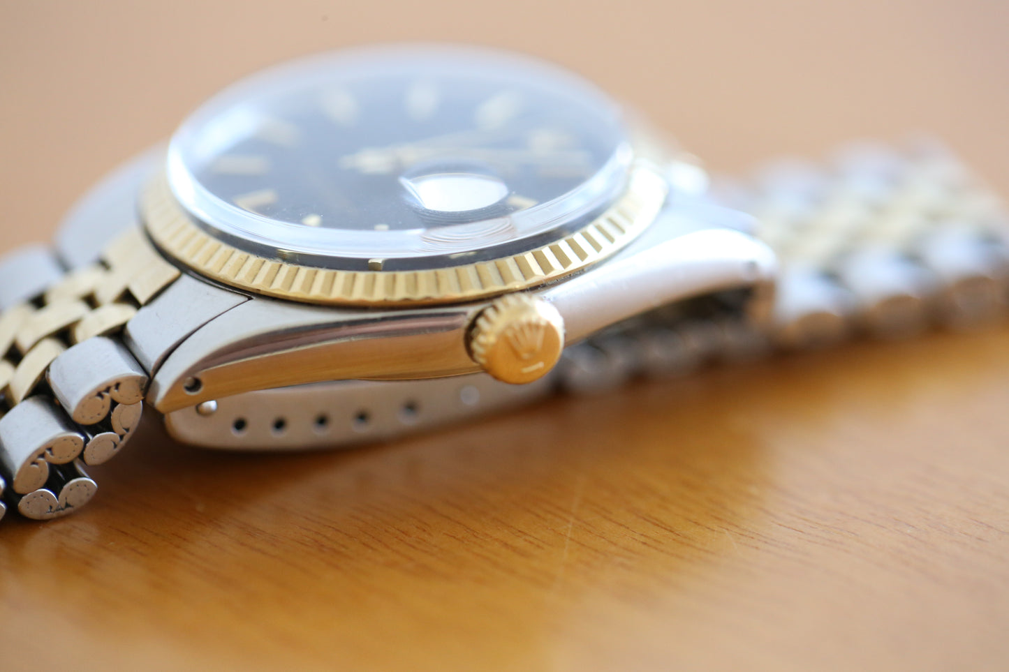 Rolex Datejust 1601 rare black matt dial
