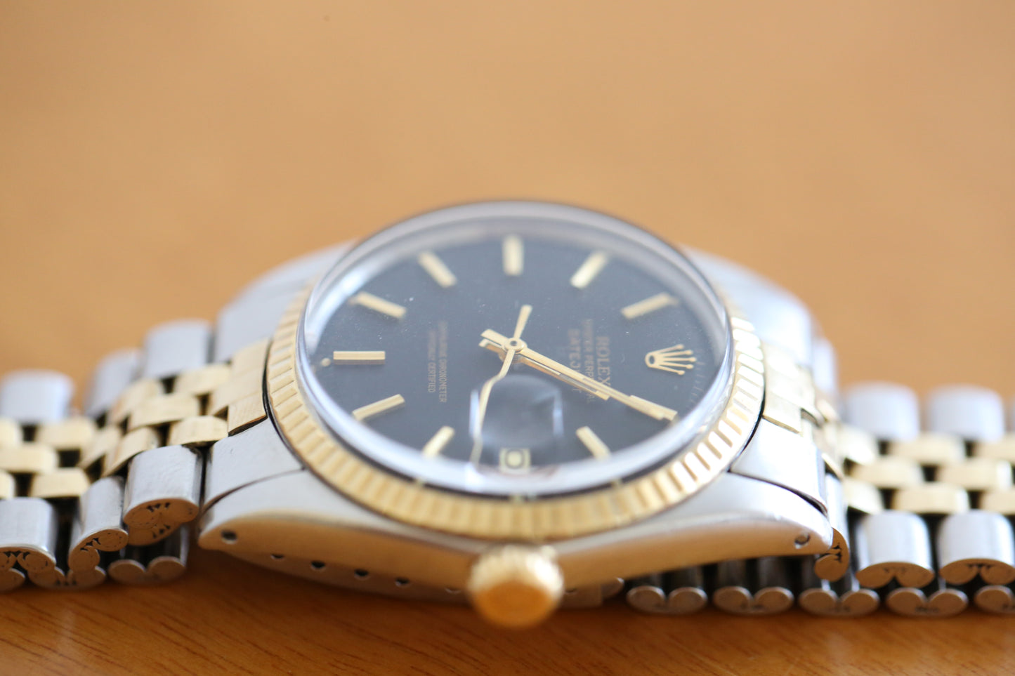 Rolex Datejust 1601 rare black matt dial