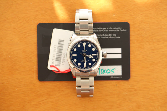 Tudor BLACK BAY REF 79580 BLU NEW