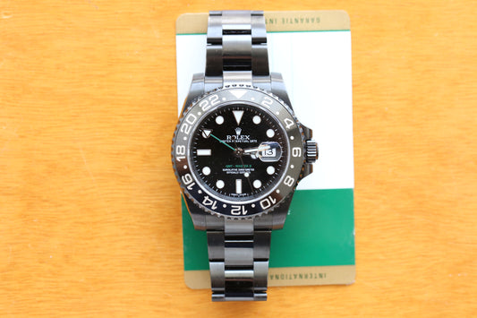 Rolex Gmt master II 116710LN BKACK PVD