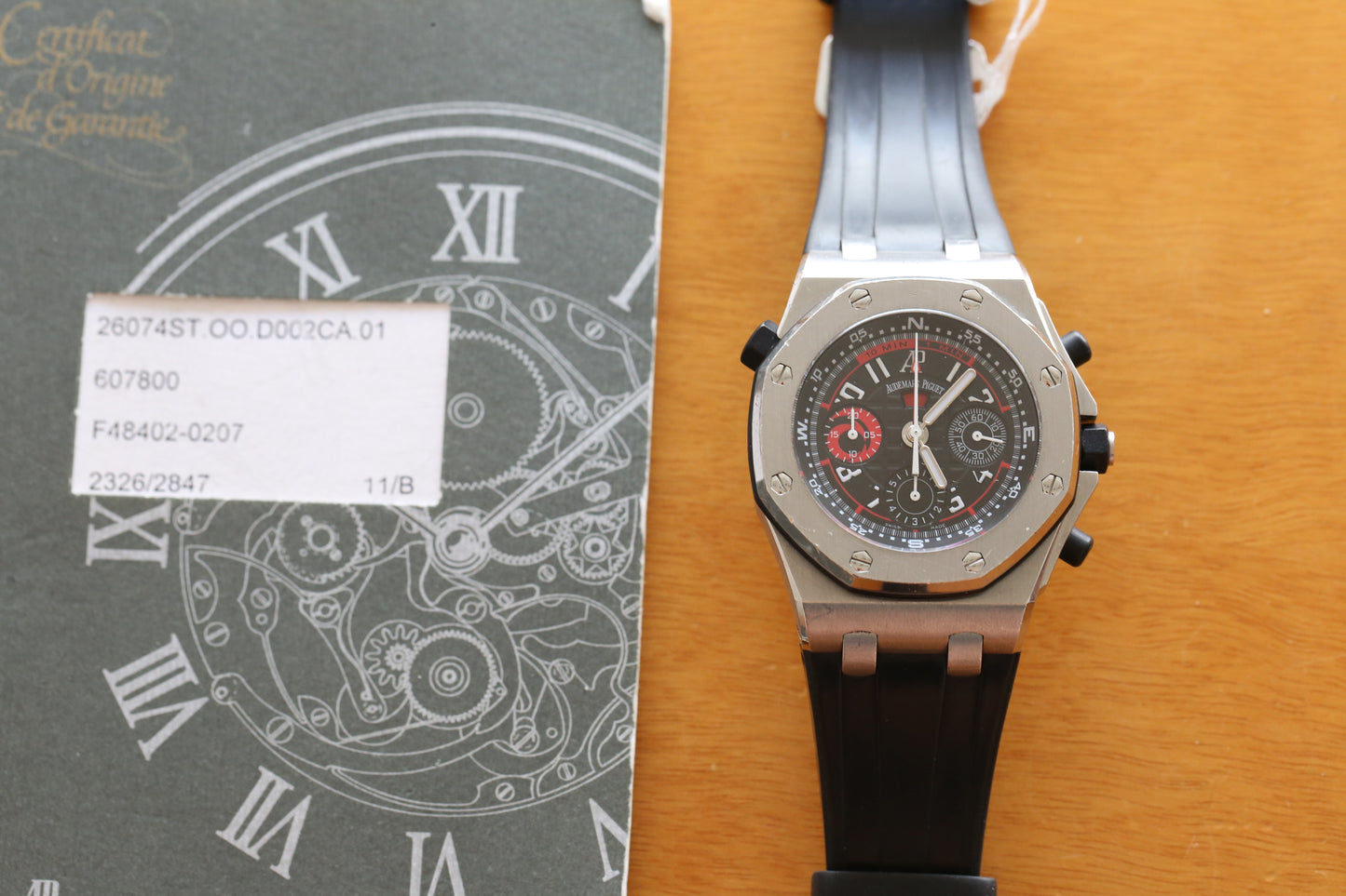 Audemars Piguet Offshore Alinghi 26074St limited edition 40 pcs