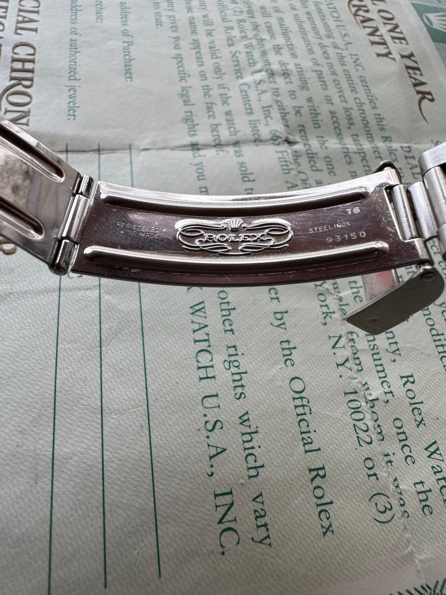 Rolex Submariner 16610 seriale N