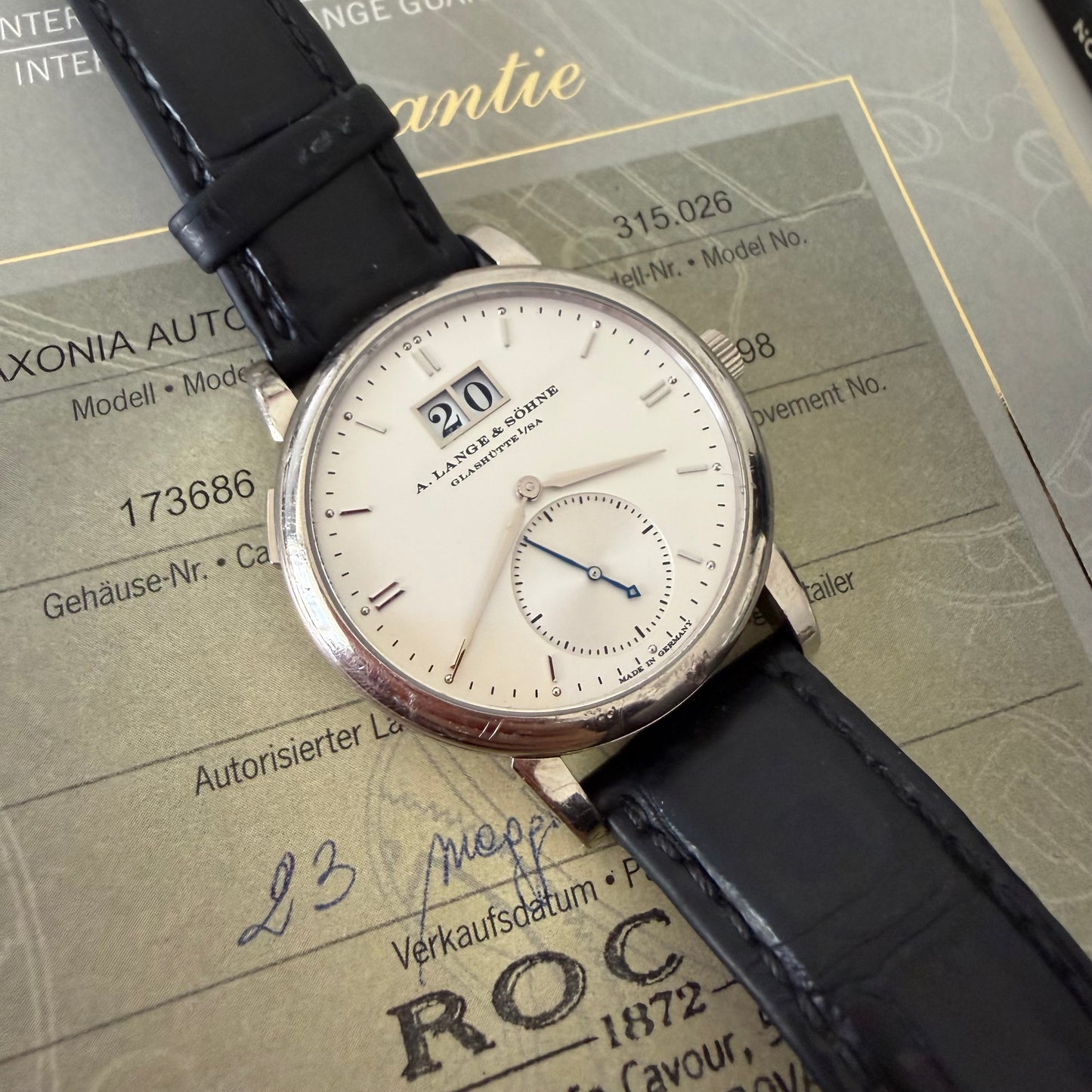 Lange e Shone Saxonia 315.028