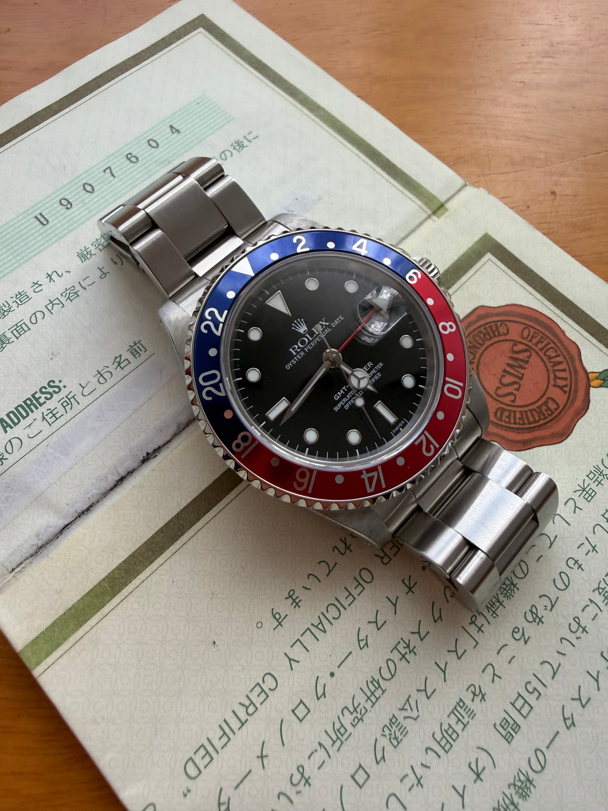 ROLEX 16700 only swiss paper