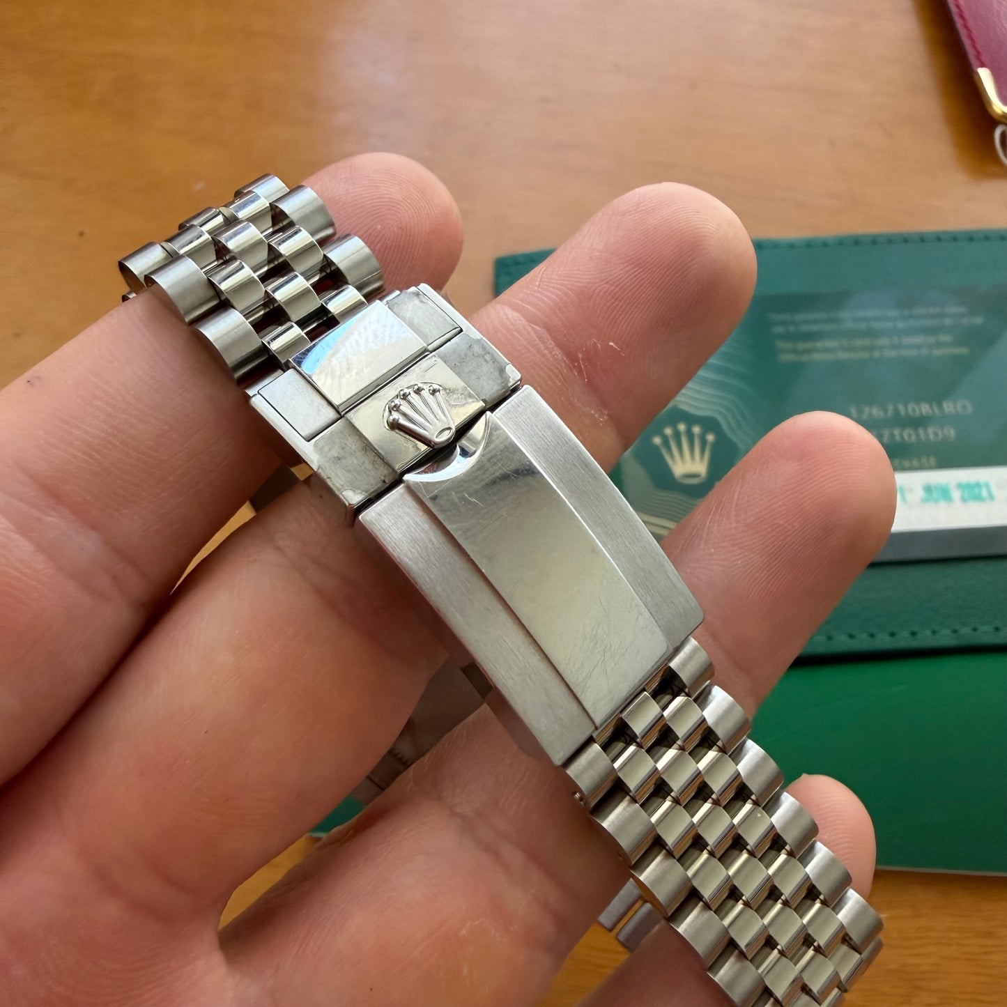 Rolex PEPSI 126710blro