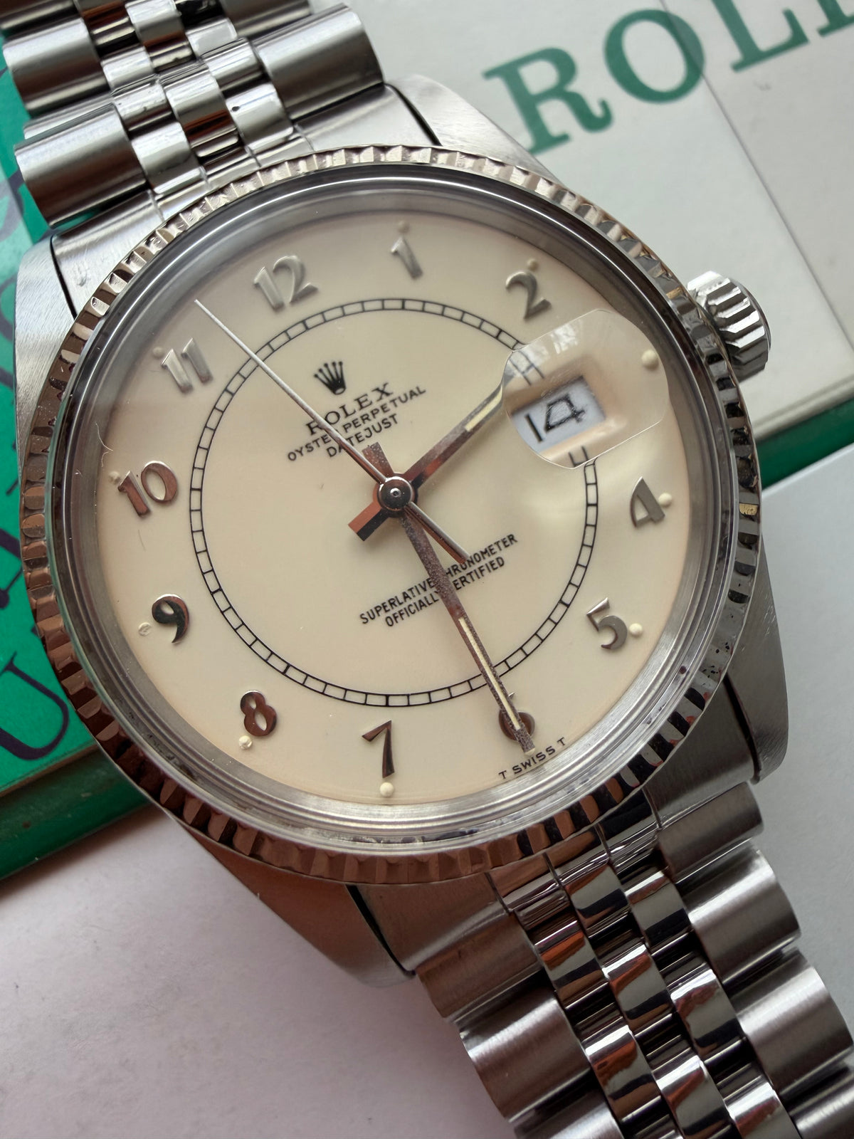 Rolex datejust 16014 quick set
