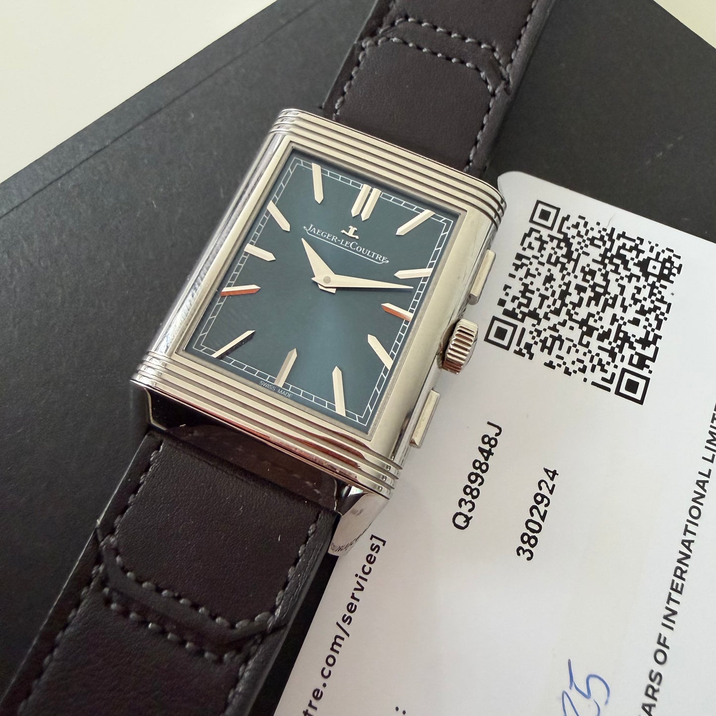 Jaeger-LeCoultre reverso duo face skeleton crono Q389848J