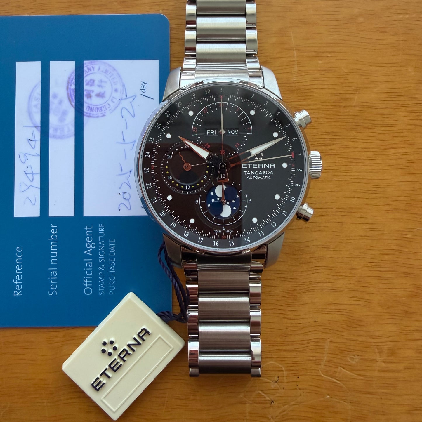 Eterna Matic Triple date ref 2949.41