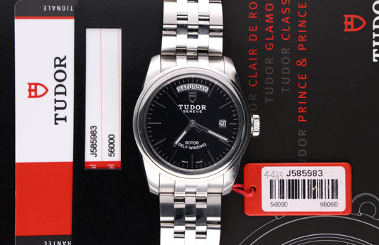 Tudor 56000 Black dial card