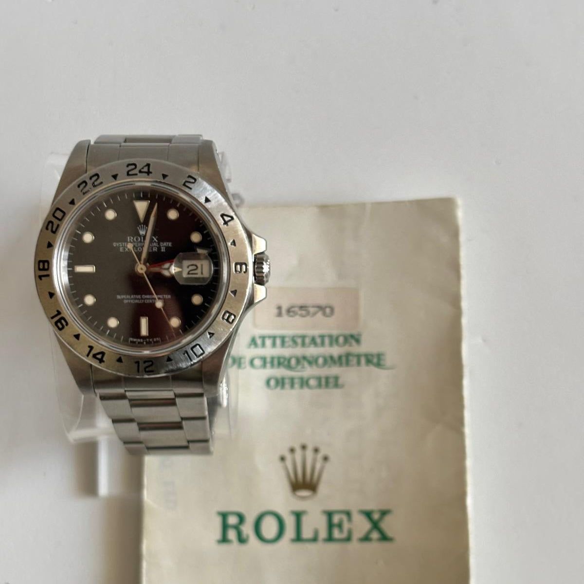 Rolex Explorer 16570 prima serie