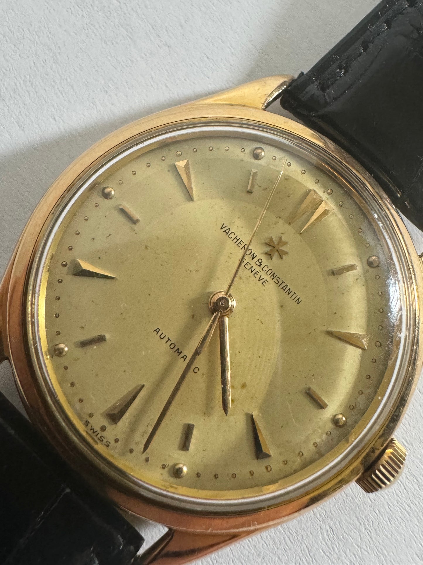 Vacheron constantin rare automatic 35mm rose gold