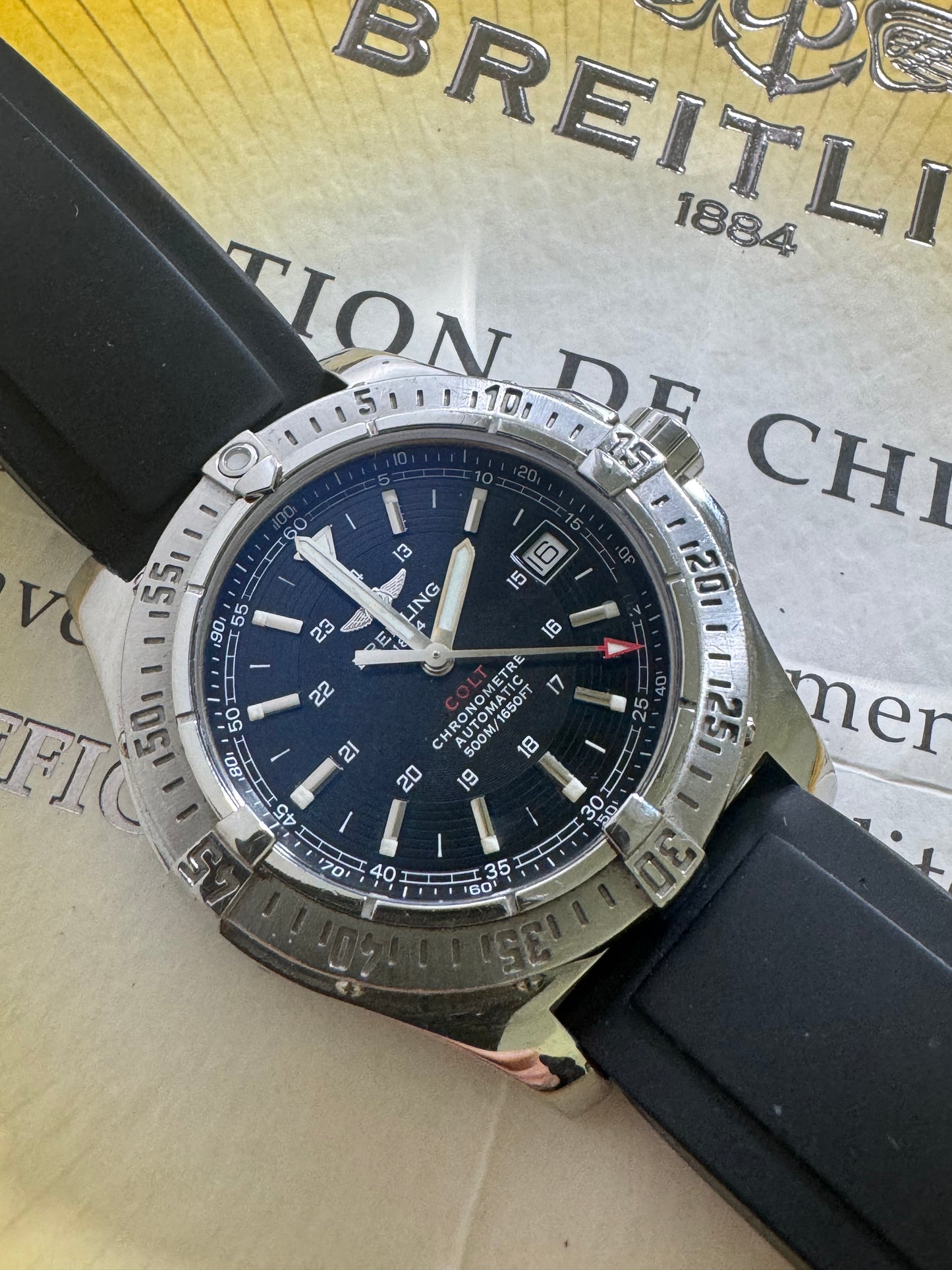 Breitling colt paper