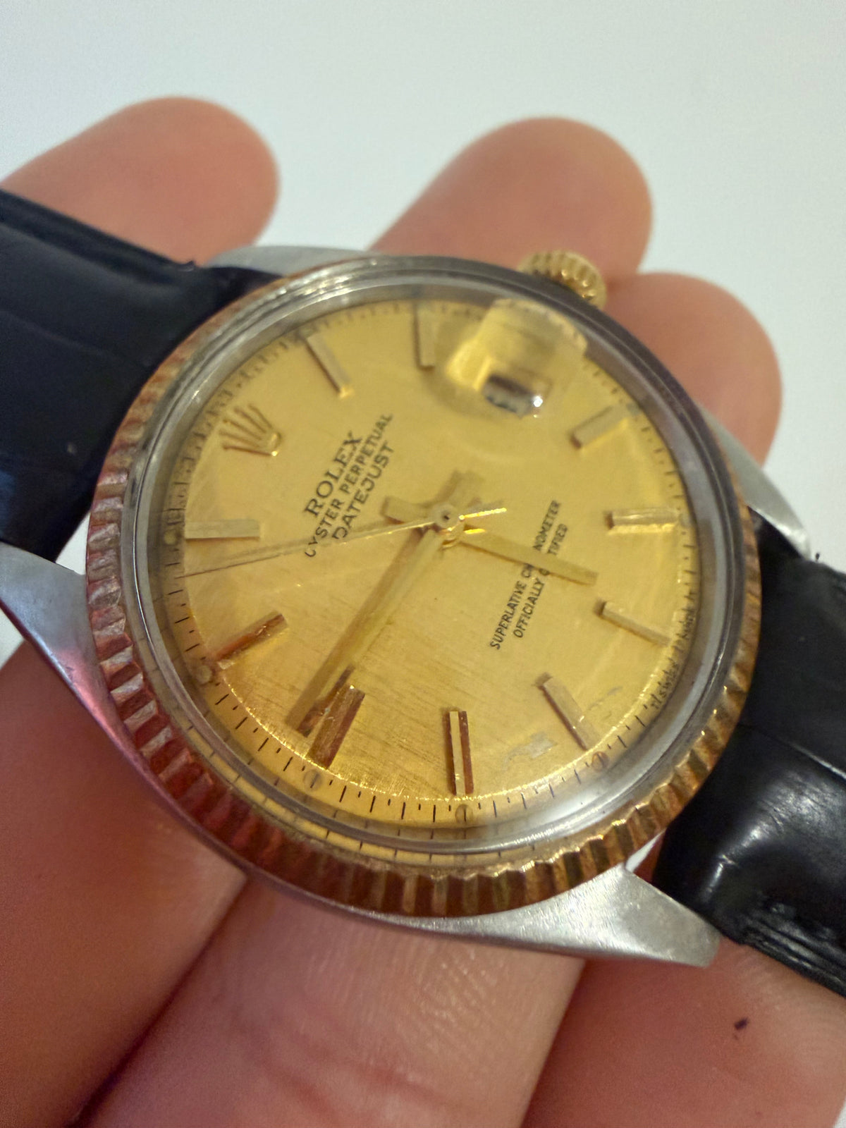 Rolex Datejust 1601 linen