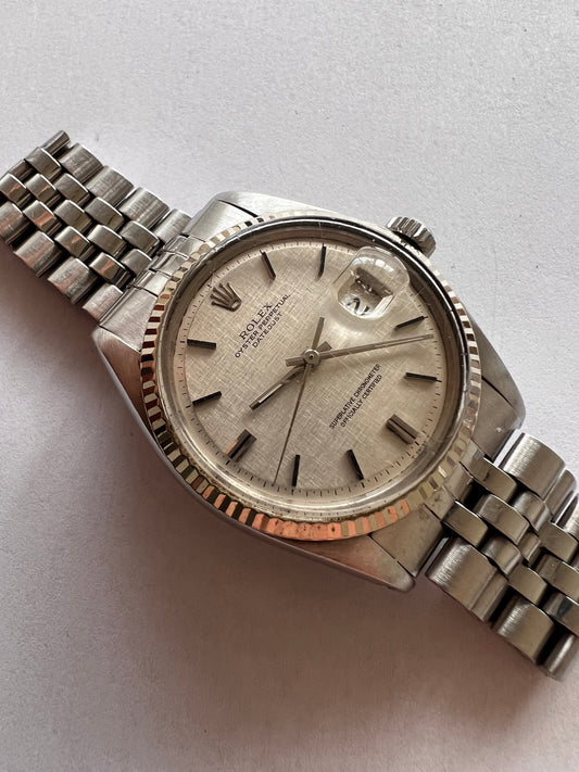 Rolex Datejust 1601 vintage 1970 linen dial