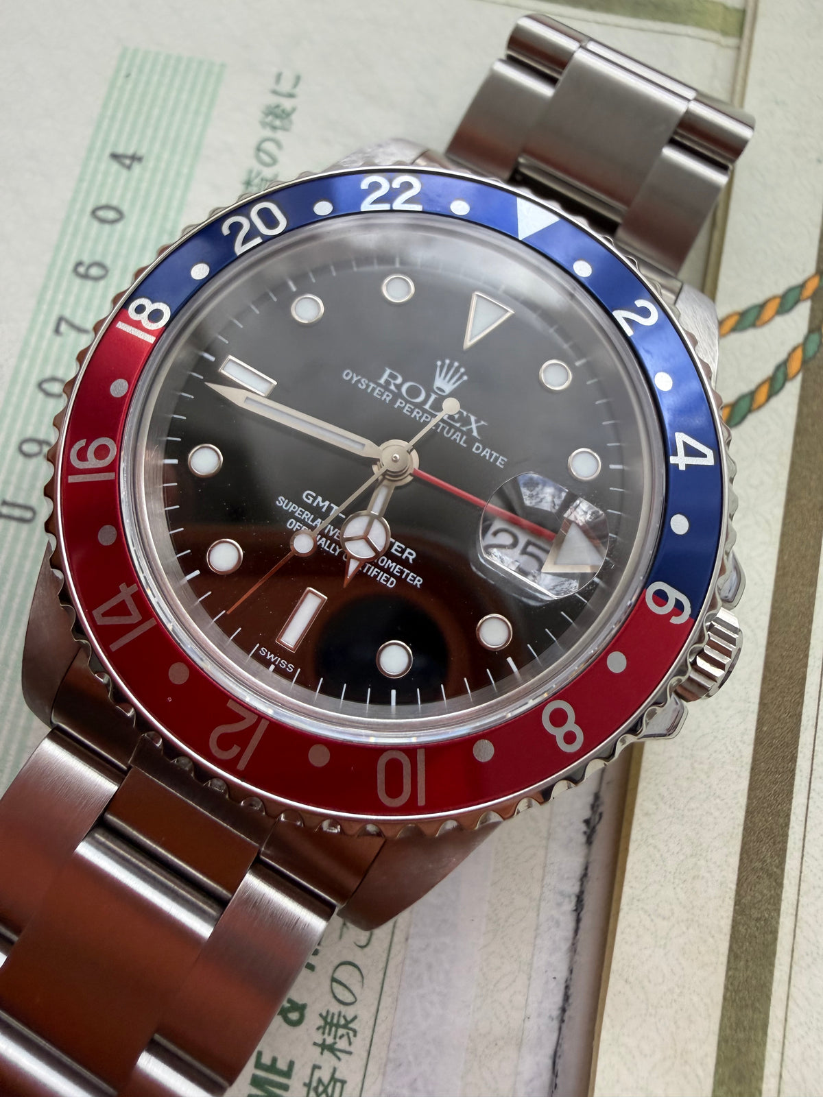ROLEX 16700 only swiss paper