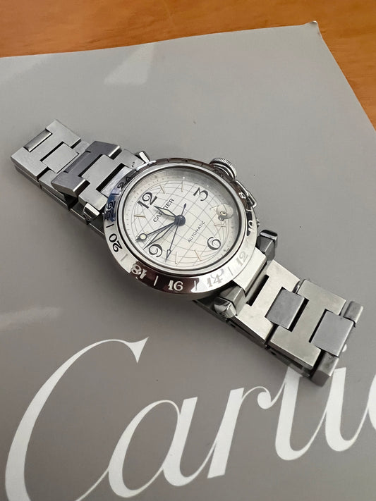 Cartier pasha 2377 gmt