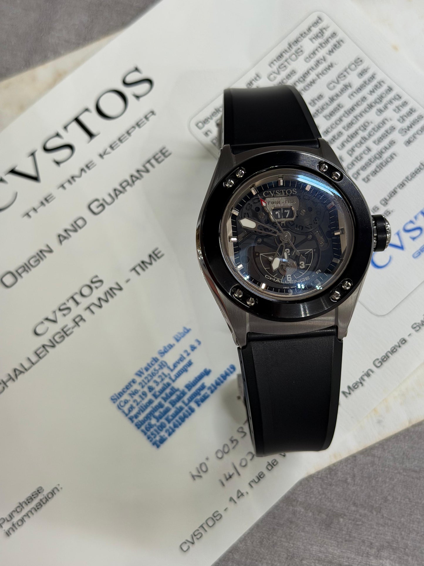 CVSTOS CHALLENGE-R