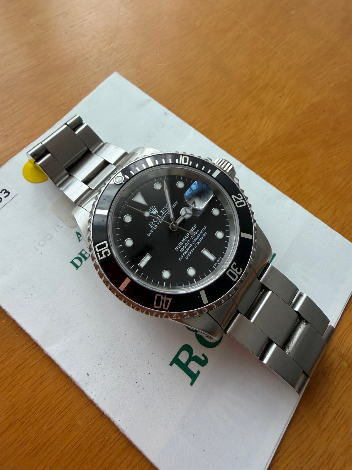 Rolex Submariner 16610