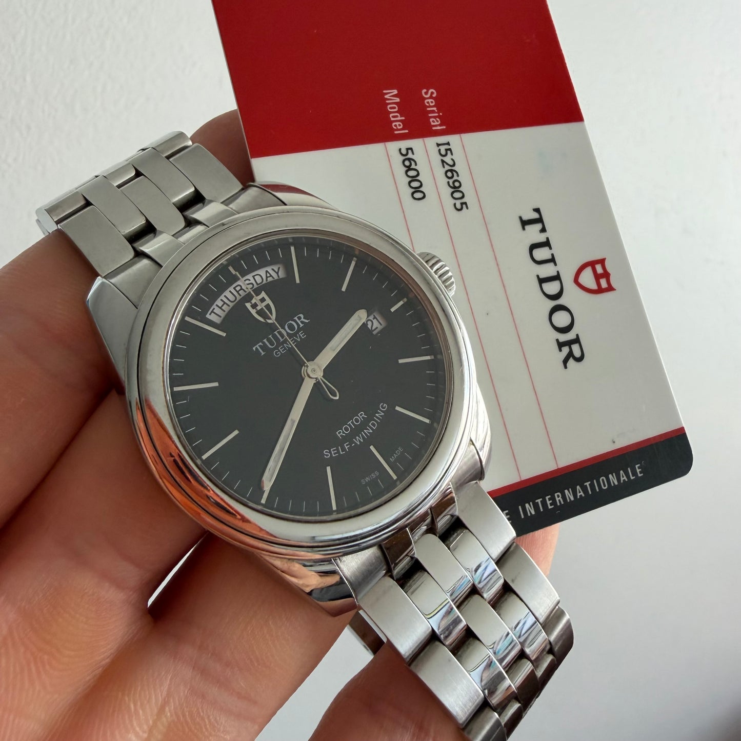 Tudor 56000 day date