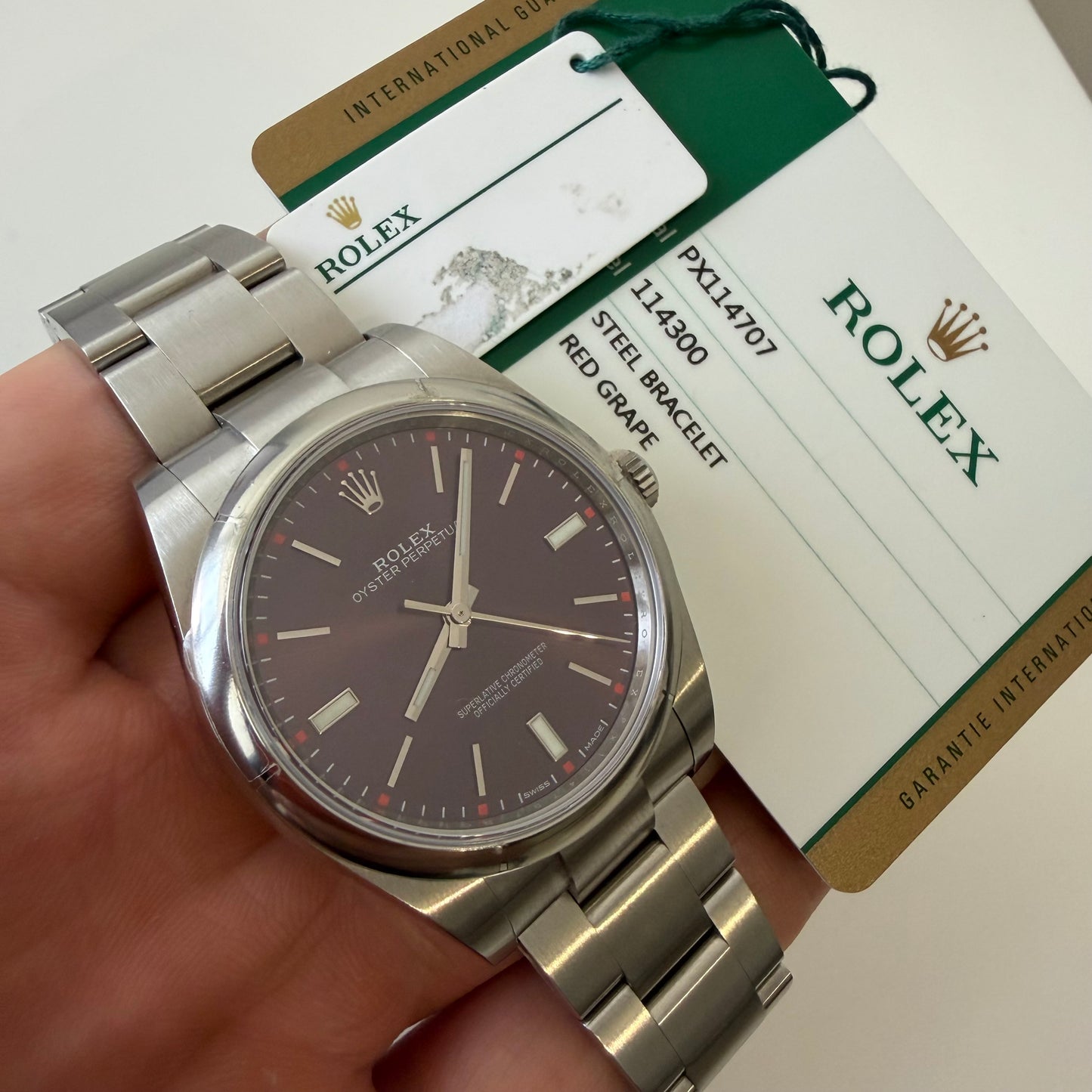 Rolex Airking 114300