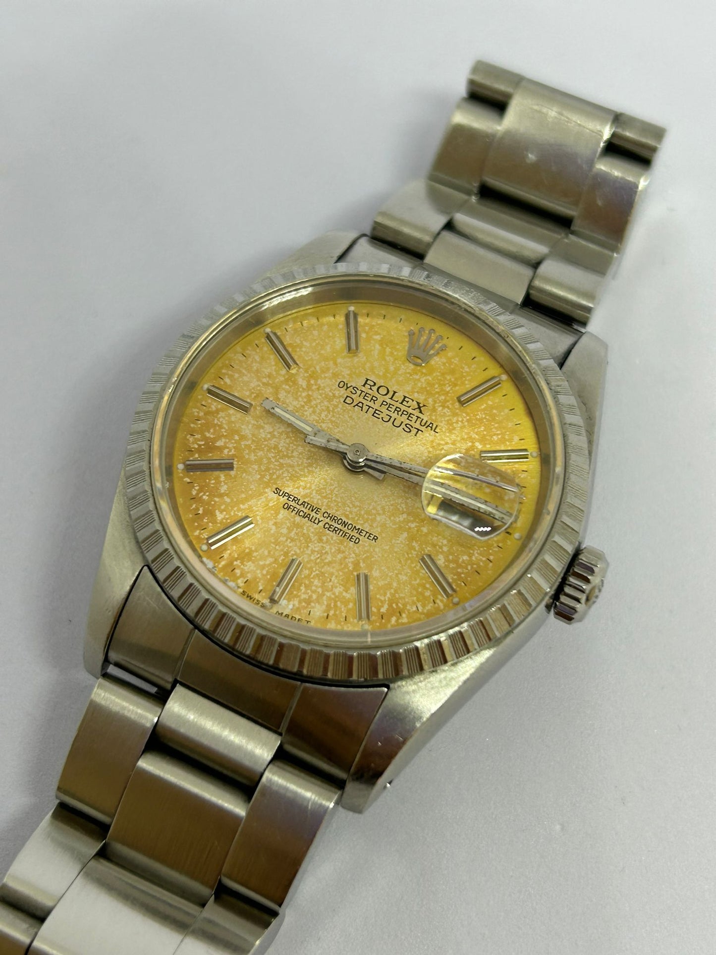 Rolex Datejust 16220 Tropical Full set