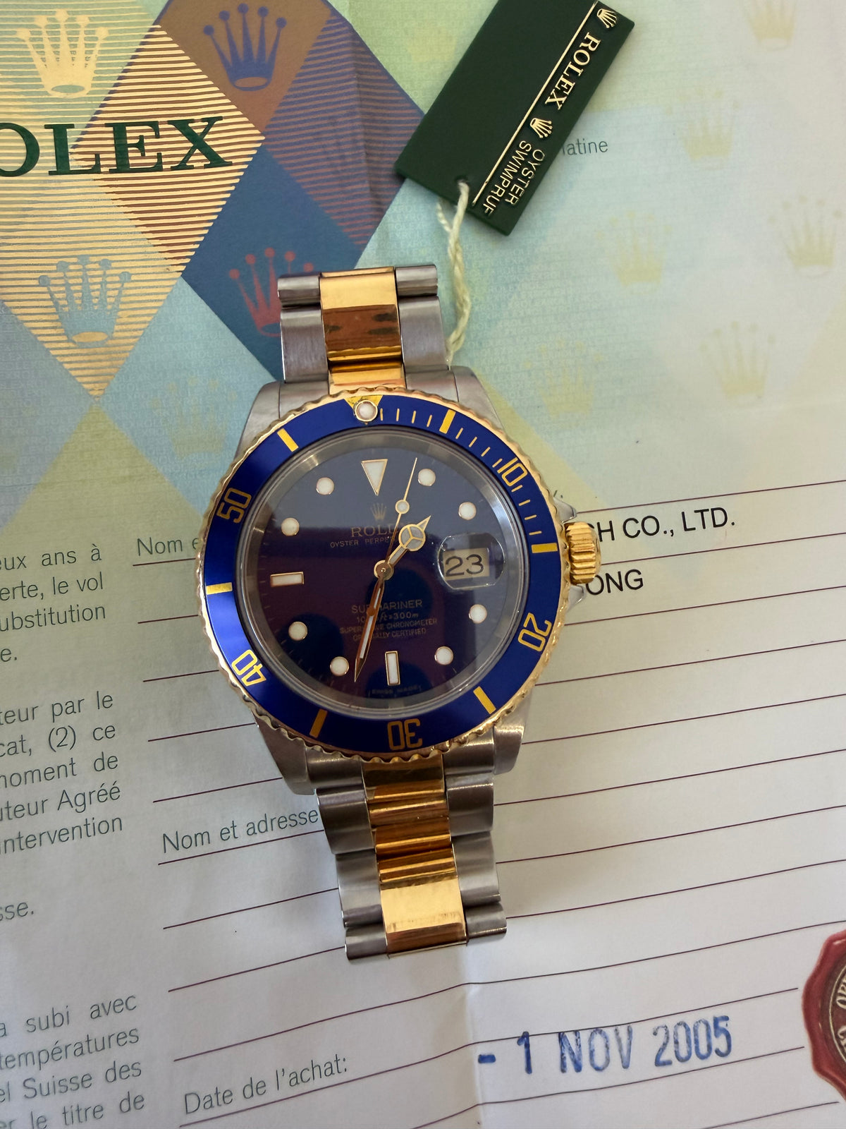 Rolex submariner 16613